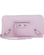Balenciaga Papier Continental Wallet - Lyst