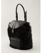 Y-3 Fur Backpack - Lyst