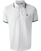 Moncler Polo Shirt - Lyst