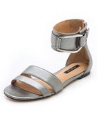 Rachel Zoe Gabi Sandals Inox - Lyst