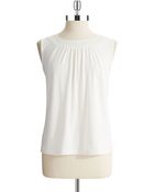 Calvin Klein Sleeveless Blouse - Lyst