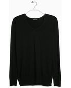 Mango Alpaca-Blend Sweater - Lyst