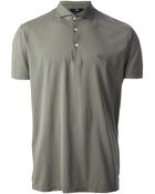 Fay Short Sleeve Polo Shirt - Lyst