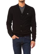 Fred Perry Cardigan - Fpk3202 - Lyst