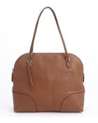 Gucci Brown Leather 'Bree' Medium Shoulder Bag - Lyst