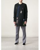 Raf Simons Slightly Flared Sharp Pleat Pant - Lyst