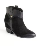 Ivanka Trump Trixie Suede Ankle Boots - Lyst