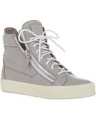Giuseppe Zanotti Double-Zip Sneakers - Lyst