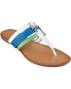 Tommy Hilfiger Women'S Liz Thong Sandals - Lyst