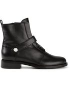 Fendi 'Diana' Biker Boots - Lyst