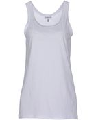 Ann Demeulemeester Sleeveless Tshirt - Lyst