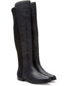 Forever 21 Faux Leather Over-The-Knee Boots - Lyst
