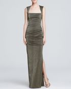 Nicole Miller Gown - Felicity Metallic - Lyst