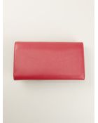 Ferragamo Gancio Flap Wallet - Lyst