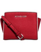 Michael Kors Michael Specchio Selma Mini Messenger - Lyst