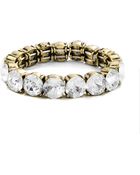 BaubleBar Round Cut Gem Stretch Bracelet - Lyst
