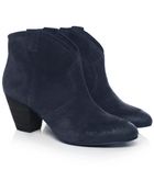 Ash Jalouse Brushed Suede Boots - Lyst