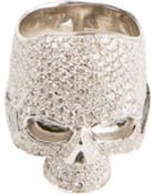 Lynn Ban Skull Ring - Lyst