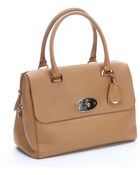 Mulberry Brown Leather 'Del Rey' Top Handle Bag - Lyst
