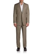 Lauren by Ralph Lauren Regular-Fit Sharkskin Wool Suit - Lyst