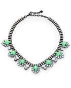 DANNIJO Vonna Crystal Necklace - Lyst