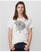 Denim & Supply Ralph Lauren Wolf-Print Cotton T-Shirt - Lyst