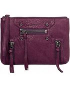 Botkier Logan Leather Wristlet - Lyst