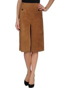 MSP Leather Skirt - Lyst