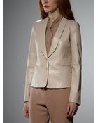 Patrizia Pepe Leather Jacket - Lyst