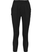 Helmut Lang Stretch Cupro And Silk-Blend Tapered Pants - Lyst
