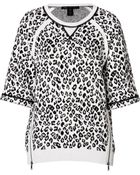 Marc By Marc Jacobs Cotton Blend Sasha Sweatshirt - Lyst