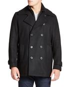 Andrew Marc Kerr Peacoat - Lyst