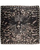 John Richmond Square Scarf - Lyst
