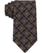 Ted Baker Wool Diamond Print Tie - Lyst