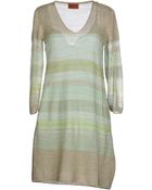 Missoni Short Dress - Lyst