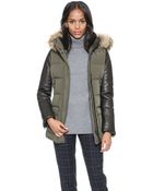 Mackage Orla Down Coat - Army - Lyst