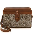 A.P.C. Embossed Satchel Bag - Noisette - Lyst