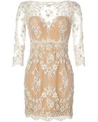Zuhair Murad Beaded Lace Cocktail Dress - Lyst
