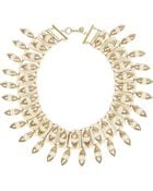 Tory Burch Candelaria Goldplated Resin Necklace - Lyst