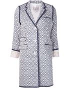 Sea Lace Jacquard Coat - Lyst