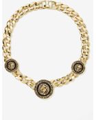 Nasty Gal Keep On Lion Metallic Necklace - Lyst