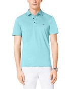 Michael Kors Cotton Polo Shirt - Lyst