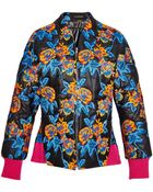 Thakoon Floral-Embroidered Bomber Jacket - Lyst