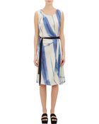 Pas De Calais Tie-Dye Wrap Dress - Lyst