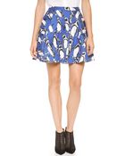 Elle Sasson Ivone Skirt - Penguin Print - Lyst