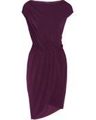 Tart Collections Marine Gathered Stretch-Modal Mini Dress - Lyst