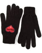 Diesel Logo Patch Gloves - Lyst