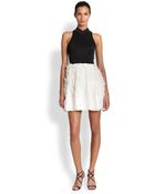 Sachin & Babi Noir Scuba-Combo Dress - Lyst