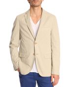 Hartford Jules 2 Buttons Beige Jacket - Lyst