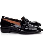 Robert Clergerie Black Leather Jokal Loafers - Lyst